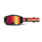 SOLJAM Anti-Fog goggle w/ additional transparent lens, bag and tear-off 5x sheets