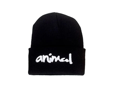 Animal Script Beanie